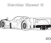 Coloriage Voiture De Sport Bentley Speed 8