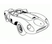 Coloriage Voiture de sport Ferrari f70