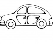 Coloriage et dessins gratuit Automobile facile à imprimer