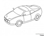 Coloriage Voiture Enfant facile