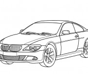 Coloriage et dessins gratuit BMW M3 en ligne à imprimer