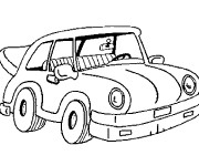 Coloriage Voiture Tuning &agrave; d&eacute;couper