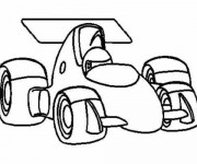 Coloriage Auto Formule 1