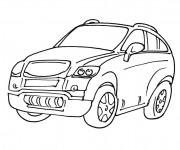 Coloriage Voiture 4×4